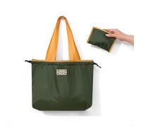 Reusable Grocery Bag Foldable Shopping Bag with Pocket Extra Wide Handle Portable Durable Washable Tote Bags Bee Green Reusable Grocery Shopping Bags Backpacks For Carrying Groceries(Green,green)