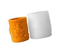 Reusable Halloween Silicone Cylinder Mold for Pumpkin Carving Baking & Holiday Crafting Creative Soap Making Silicone Mold