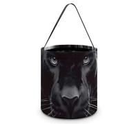 Reusable Halloween Tote Candy Bags Animal Panther Portable Snack Bag for Gifts Shopping