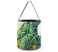 Reusable Halloween Tote Candy Bags Cartoon Turtle Pattern Portable Snack Bag for Gifts Shopping