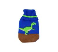Reusable Hand Warmer Gel Pack With Knitted Cover - Dinosaur