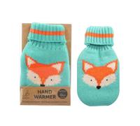 Reusable Hand Warmer Gel Pack With Knitted Cover - Fox