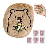 Reusable Hand Warmers | with 5 Replaceable Core Self-Heating Packs,Capybara Design Portable Hand Warmer - for Christmas Stocking Stuffers Camping Winter Outdoor Cold Weather Men Women