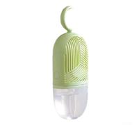 Reusable Hanging Clothes Dehumidifier Box with Transparent Water Reservoir for Effective Moisture Absorption,Prevention and Odour Removal in Wardrobes, Closets, Bedrooms(Green)