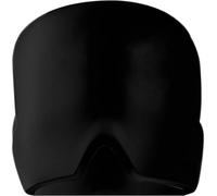 Reusable Headache Relief Ice Gel Mask for Head and Eyes | Elastic Fabric and Gel, Adjustable One-piece Design, Black Large Coverage Mask