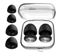 Reusable Hearing Earplugs - Comfortable Quiet Protectors, Soft Silicone Noise Reduction Plugs | Lightweight Sleep Ear Guards for Travel Study Work Music Snoring Concert Motorcycling Meditatio