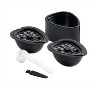 Reusable Holder Set for 9662.62 Refill Coffee Filter Pods Kitchen Refillable Converter Accessories Quick Installation Coffee Filter