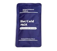 Reusable Hot/Cold Gel Packs,Cold Compress Ice Packs for Injuries/Joint Pain Multipurpose Sprain Therapy Gel Pack for Migraine Relief, Sprains, Muscle Pain, Bruises Dark Blue 23x13cm