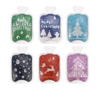 Reusable Hot Water Bottle - Small Cartoon Hand Warmer | Winter Thermal Pack for Christmas, Portable Hot Cold Bag for Home, Travel, School, Office, Events, Children Gift