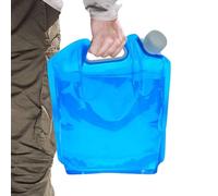 Reusable Ice Bags - Folding Water Packs, Leakage Fluid Holder | Refillable Cooler Soup, Plastic Hydration Container, Large Cap Outdoor Freezing Bladder
