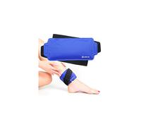 Reusable Ice Pack for Injuries Gel Cold Pack for Ankle, Foot, Wrist, Elbow, Head, Flexible Hot Cold Compress Ice Pack Wrap for Plantar Fasciitis,