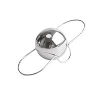 Reusable Ice Stainless Steel Espresso Cooling Ball, With Stand, Extract Chilling Tool, for Bourbon, Scotch, and Cocktails, Espresso Machine Accessories for Coffee Beverages Lovers