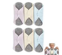 Reusable Incontinence Pads for Women, Leak-Proof & Waterproof Washable Incontinence Pads, Soft & Gentle Comfortable Sanitary Pad, Breathable Pads for Day and Night Use (6 pcs)
