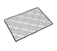 Reusable Insulated Food Sleeve Thermal Insulation Blanket for Pizza Boxes | Aluminum Foil Polyester Build, Silver Finish, Hot Meals and Cold Storage, for Caterers and Home Cooks