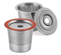 Reusable K Cups Coffee Pod Filters for Keurig 1.0 & 2.0 Single Cup Coffee Makers, Universal Refillable KCups, Keurig filter, Reusable Kcup, K-cups Reusable Filter (2)