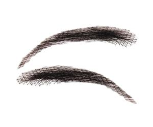 Reusable Lace Fake Eyebrows Glue Eyebrow Make-Up Piece, 1 Pair of Brow Strips, Artificial Breathable Browing Tool, Costume Cosmetics Add-On, for Holiday Styling