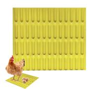 Reusable Lacing Mat for Corps - Breathable Bleeder Mat with Anti-Slip | Chick Breeding Animal Bedding Pad for Chicken, Farm, Home Useful Pet Accessories for Poultry Breeding Approx 33.5x29cm