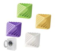 Reusable Laundry Dryer Balls | 4 Fabric Softener Balls Fabric Softener and Protector for Textiles - for Washing Tumble Dryer, Bathroom, Travel, Apartment, Household, Dorm