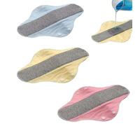 Reusable Leak-Proof & Waterproof Washable Incontinence Pads with Graphene Aseptic Technology for Elderly Care & Mobility Support, Feel Secure, Dry, and Comfortable (3 Pcs)