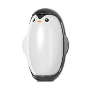 Reusable Lint Roller Ball, Penguin Shape Portable Lint Balls Remover Travel, ABS Material, Versatile, Extra Sticky Dog Cat Hair Remover Tool for Clothes, Furniture, Car Interior, 7.4x10.5cm