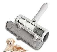 Reusable Lint Roller for Pet Hair - Extra Sticky Washable Dog & Cat Fur Remover Roller, Portable Lint Remover Brush on Furniture, Couch, Carpet, Car, Rugs & Bedding - Eco-Friendly, No Refills Needed