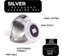 Reusable Luxury Dry Silver Cleaning Gel for Car Interior Keyboard or Laptop