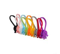 Reusable Magnetic Cable Manager for Earbuds Organize Your Charging and Power Cords Effortlessly (A)