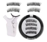Reusable Magnetic Eyelashes - Magnetized False Fringe Collection, Water Resistant Strip Duo, Subtle Gaze Enhancement With Adhesive Less Placement | Featherlights Visual Boost For Prolonged Cosmetic