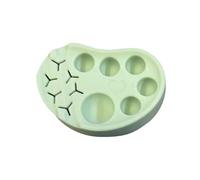 Reusable Makeup Brow Palette - Sturdy Silicone Cosmetic Mixing Tray, Lightweight Portable Tool | Versatile Palette Plate for Lash Lift, Eyebrow Tinting, Foundation Blending, Salon Makeup Artist Daily