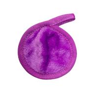 Reusable Makeup Remover Pads -3pcs Reusable Makeup Remover Cloths - Reusable Face Pads, Makeup Eraser for All Skin Types - Washable Microfiber Makeup Remover Face Cloths,Violet,A18