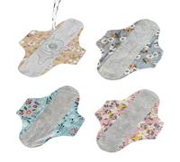 Reusable menstrual compress: cómodas y transpirables | Compresas sanitarias reutilizables para mujeres | Para uso diario, sleep, viajar, trabajar, playa, correo.