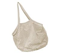 Reusable Mesh Tote Bag - Cotton-Lined Market Grocery Bag | Long Handle Net Shoulder Pouch For Women & Girls | Large Capacity Stretch Organizer | Produce Carrier For Fruits & Vegetables