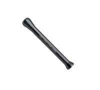 Reusable Metal Drinking Shot Snorter Straw Fun Party Game Accessory Aluminium Portable Mini - You Only Live Once - Logo Design in Grey Colour Giditrus
