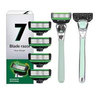 Reusable Metal Razro Razro Portable Manual Razro With 5 Stainless Steel Razro Tip Shaving Razro Gifts