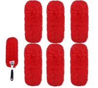 Reusable Microfiber Duster Refills Compatible with OXO & MR.SIGA Duster - Washable Duster for Household Cleaning Dusting Furniture Blind Ceiling Fan 2Pack (Handle NOT Included