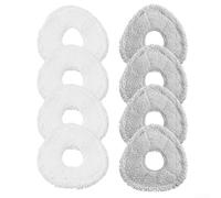 Reusable microfiber mop cloths compatible with For Narwal For Freo X, For Ultra, J4, and J4 Lite vacuum models for sustainable and thorough cleaning