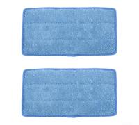 Reusable Microfiber Mop Pads, 2 Pack for Swiffer Sweeper Compatible with Dust Floor Mops Washable and Absorbent for Hardwood Tile and Laminate Floors Home Cleaning