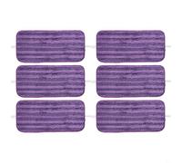 Reusable Microfiber Mop Pads for Swiffer For Wet Jet- Washable Refillsfor Hardwood Stone Floors- 11.8x5 Inch Cleaning Cloths- 4 Pcs(6 PACK)