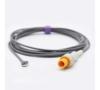 Reusable Mindray Compatible Skin Surface Temperature Adult Probe- 0011-30-37393 3m Length 2pin Adult Connector CE/FDA Approved (Skin Sensor)