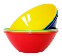 Reusable Mixing & Serving Bowls - 9 Pack Rainbow 3000ml