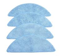 Reusable Mop Cloths Compatible With For Conga Max Pet For X-treme Ultimate For Vital Robot Vacuum High Absorbency Microfiber Cleaning Pads 275x95mm(4 PACK)