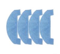 Reusable mop cloths compatible with For Ultenic For T20 Pro and For Honor S3, R3 series vacuums, washable microfiber replacement mop pads in packs of 4 or 10 (4 PACK)