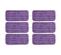 Reusable Mop for PADS for Flash Powermop - Washable Microfiber Mop Pad, Efficient And Washable Reusable Mop for PADS For Swiffer Wet Jet Mop Microfiber(6 PACK)