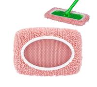 Reusable Mop Pads,Washable Mopping Cloths - Wet Dry Reusable Refills for Cleaning Sweeping Laminate Tile Hardwood Household Surfaces Dust Trapping Performance