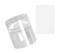 Reusable Nails Stamp Tool Set Nails Art Stamper Base And Silicone Transfer Head For Crisped Patterns French Manicure Stamp Tool