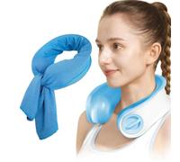 Reusable Neck Ice Pack Cooling Wrap Summer Chill Tube for Heat Relief