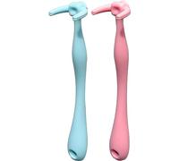 Reusable NO-Waste Dental Floss Holder for Adults and Kids Teeth Cleaning Handle Unflavored Floss Picks 2 Counts Daughter Gift from mom