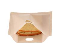 Reusable Non Stick Coated Fiberglass Microwave Heating Pastry Toaster Bread Sandwich Bags Safe Kitchen Tool for Kids Snacks School Lunch (16 * 18CM)