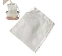 Reusable Nut Milk Bag - 100 Mesh Food-Grade Nylon Strainer for Cold Brew, Juice, Cheese Making & More | Fine Mesh Filter Bag for Smooth, Pulp- Results | Easy-to-Clean & Durable Kitchen Tool