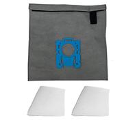 Reusable Permanent Textile Vacuum Cleaner Bags Compatible with Philips Performer Ultimate FC8957/09